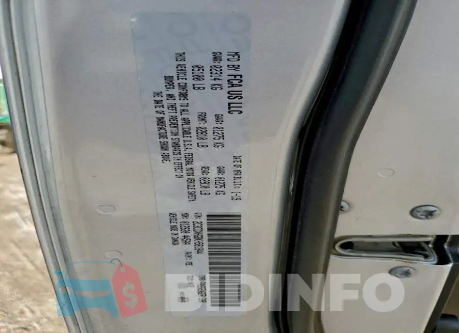 2C3CDXHG8KH581844 Photo# 12