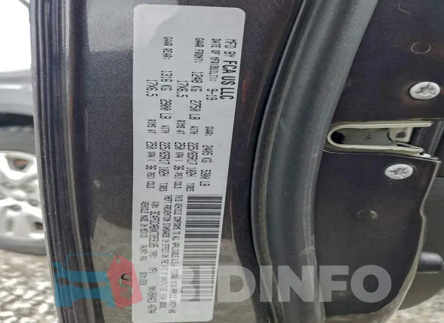 3C4PDCABXKT859185 Photo# 13