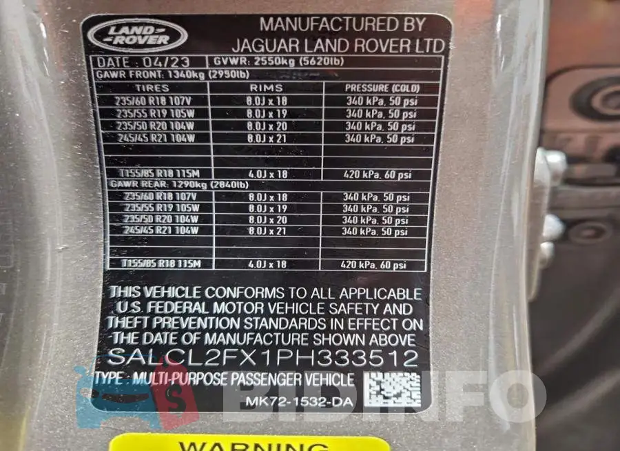 SALCL2FX1PH333512 Photo# 13