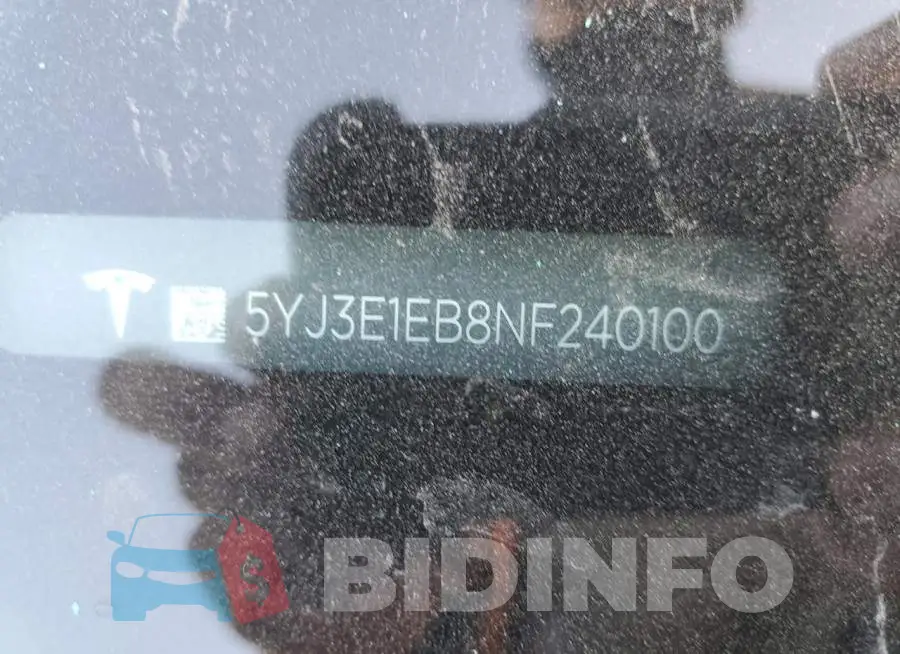 5YJ3E1EB8NF240100 Photo# 13