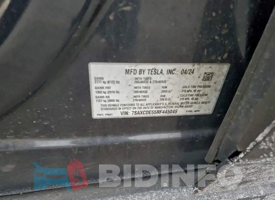 7SAXCDE55RF445045 Photo# 13