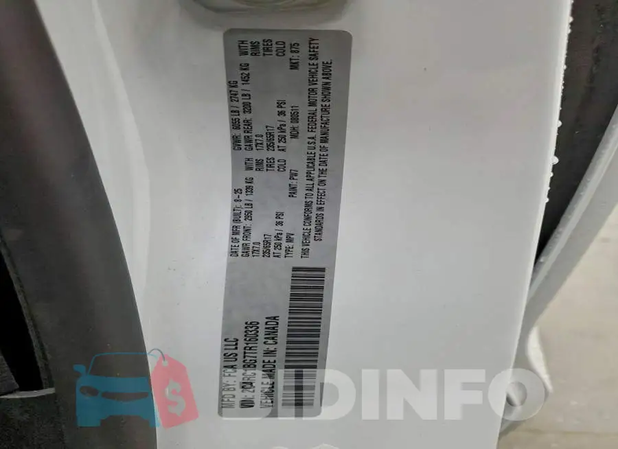 2C4RC1BG7TR160336 Photo# 14