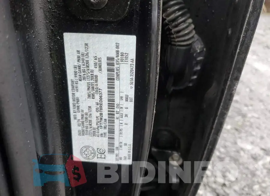 1FT7W2BT8RED06377 Photo# 13