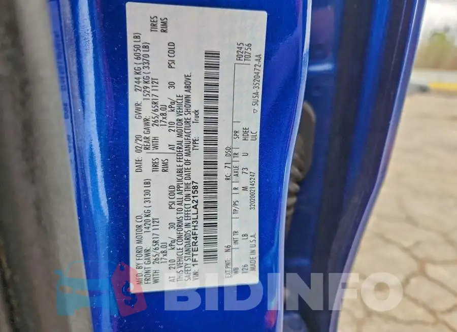 1FTER4FH3LLA21587 Photo# 13