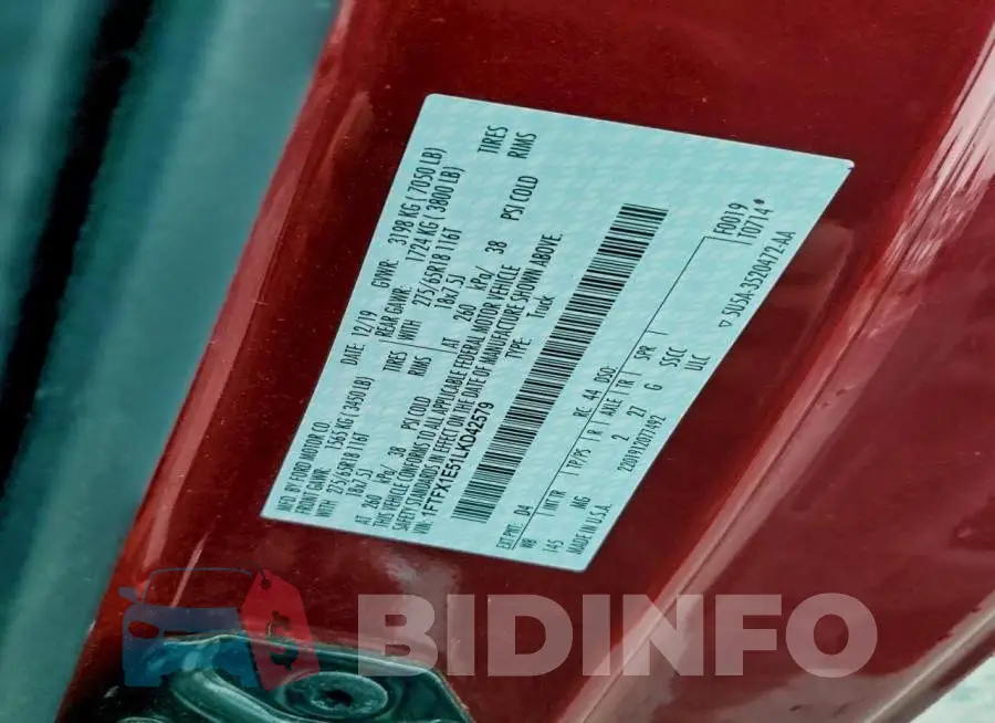 1FTFX1E51LKD42579 Photo# 12