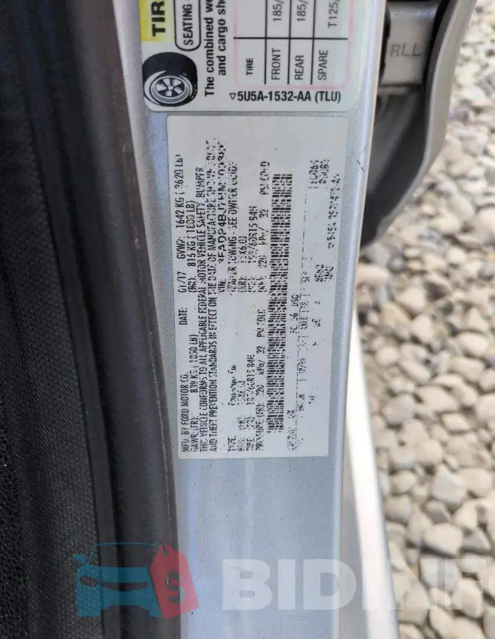 3FADP4BJ7HM109886 Photo# 12