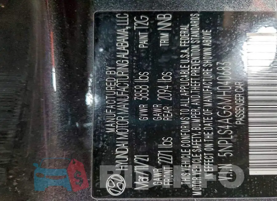5NPLS4AG6MH040683 Photo# 12