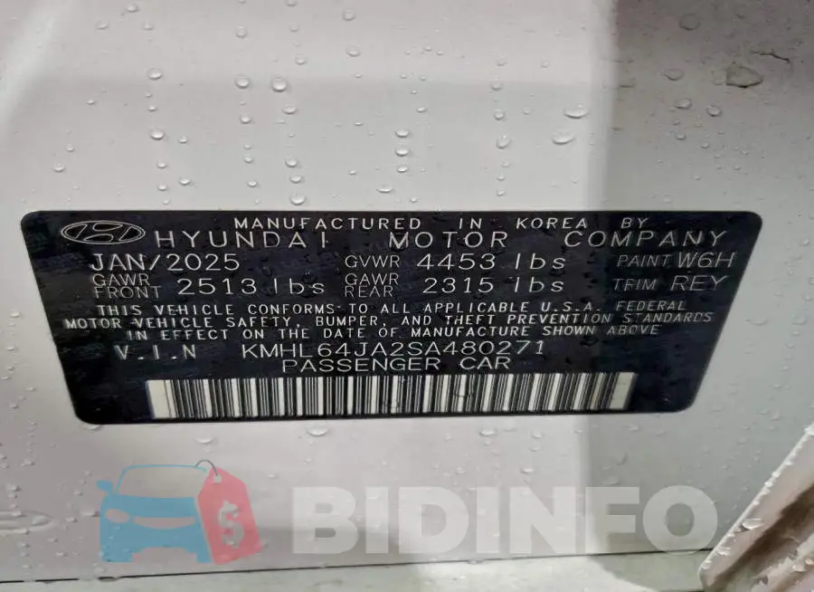KMHL64JA2SA480271 Photo# 13