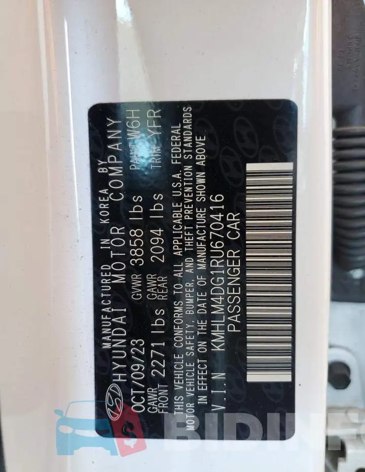 KMHLM4DG1RU670416 Photo# 13