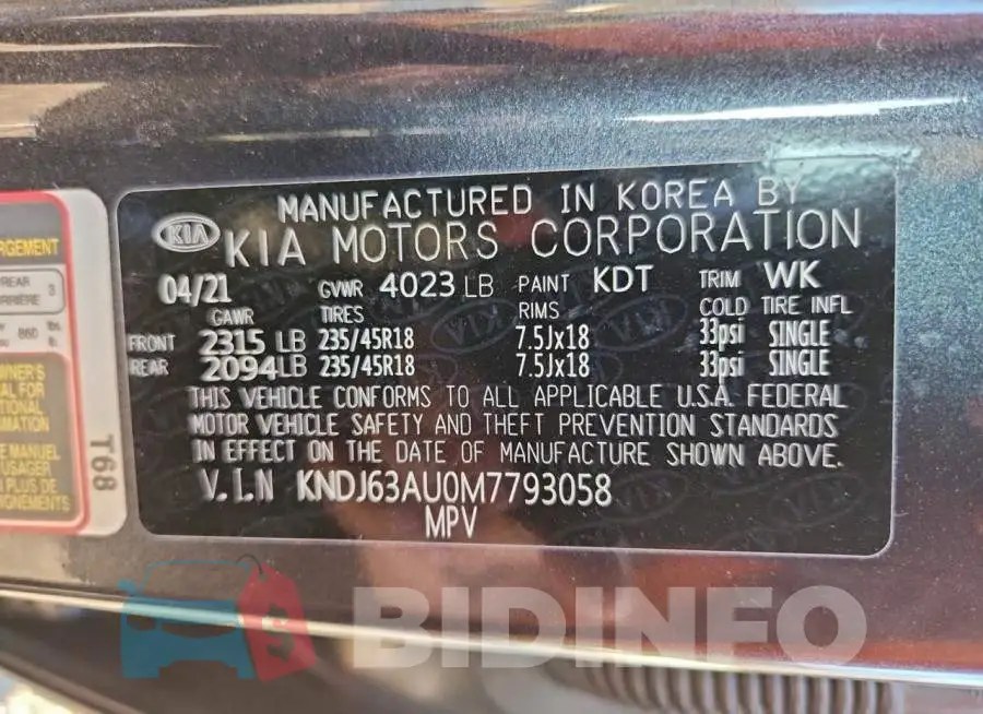 KNDJ63AU0M7793058 Photo# 12