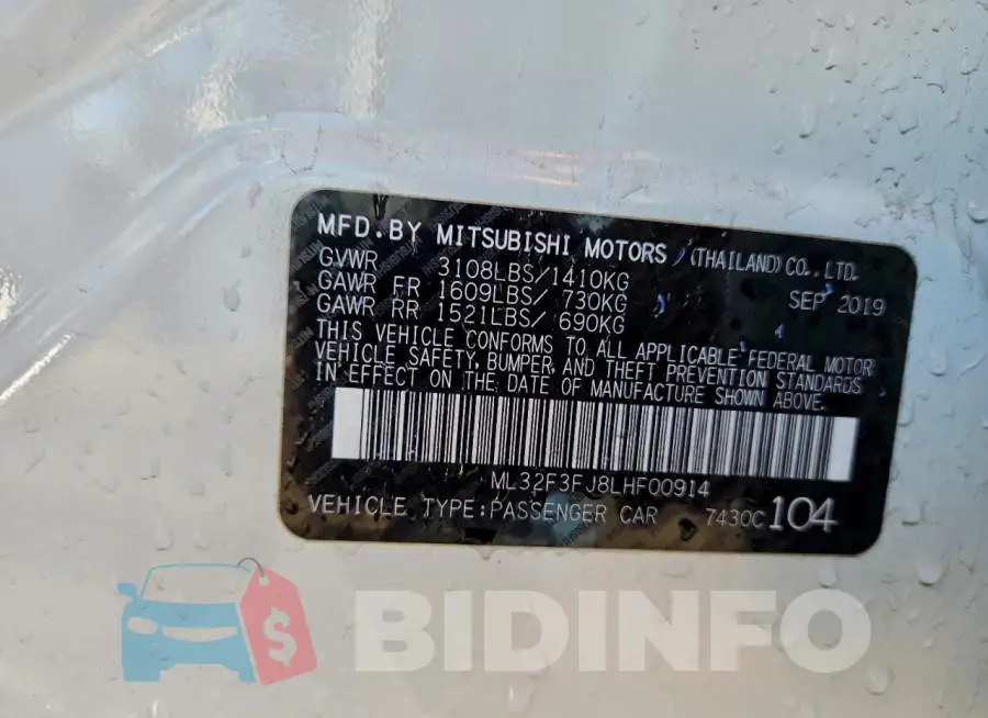 ML32F3FJ8LHF00914 Photo# 12