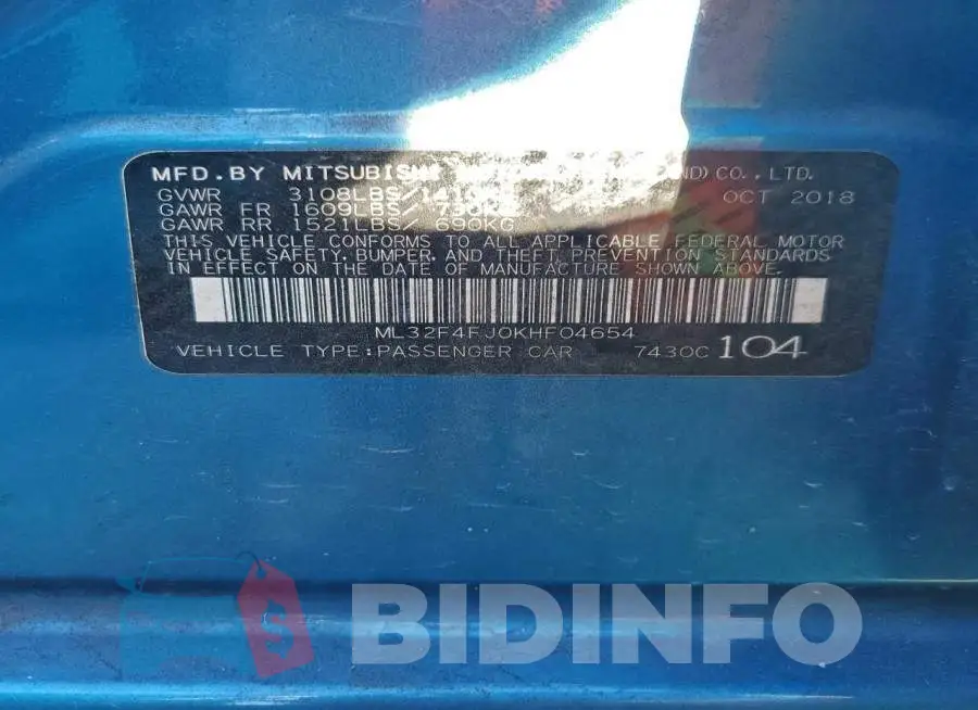 ML32F4FJ0KHF04654 Photo# 12