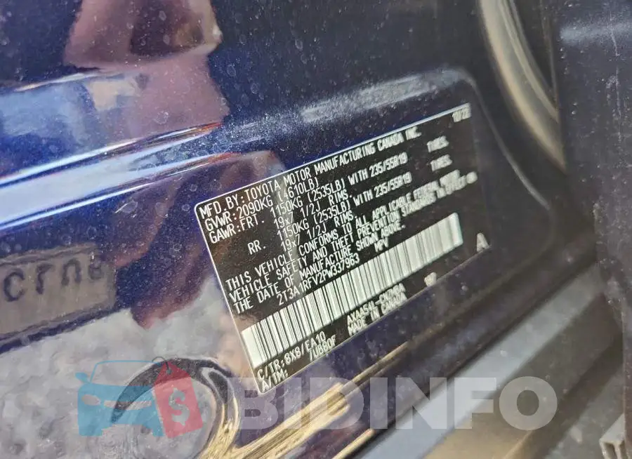 2T3A1RFV2PW337963 Photo# 13