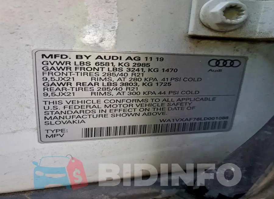 WA1VXAF76LD001088 Photo# 13
