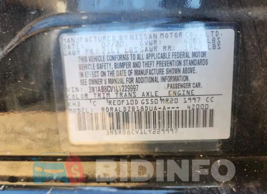 3N1AB8CV1LY229997 Photo# 13