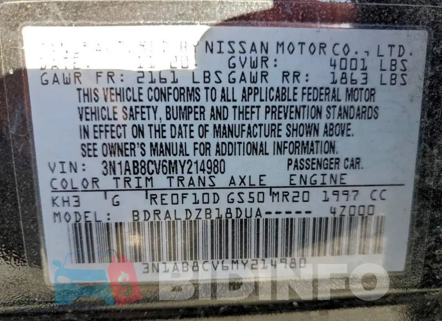 3N1AB8CV6MY214980 Photo# 13