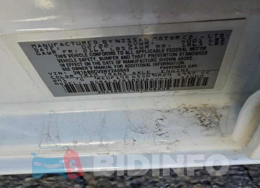 3N1AB8CV9NY248848 Photo# 12