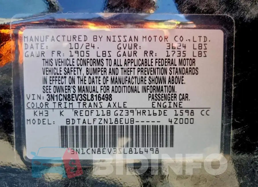 3N1CN8EV3SL816498 Photo# 12