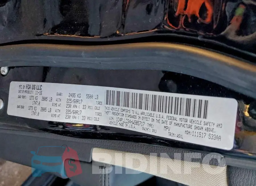 1C4PJLCS4HW585717 Photo# 14