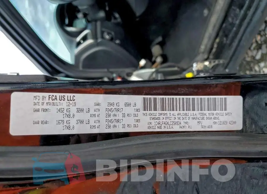 1C4RJFAGXLC250934 Photo# 13