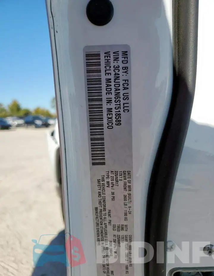 3C4NJDAN6ST518589 Photo# 13
