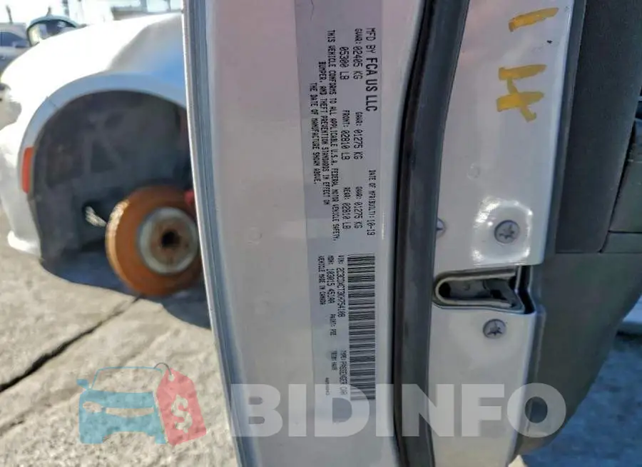 2C3CDXCT3KH754108 Photo# 12