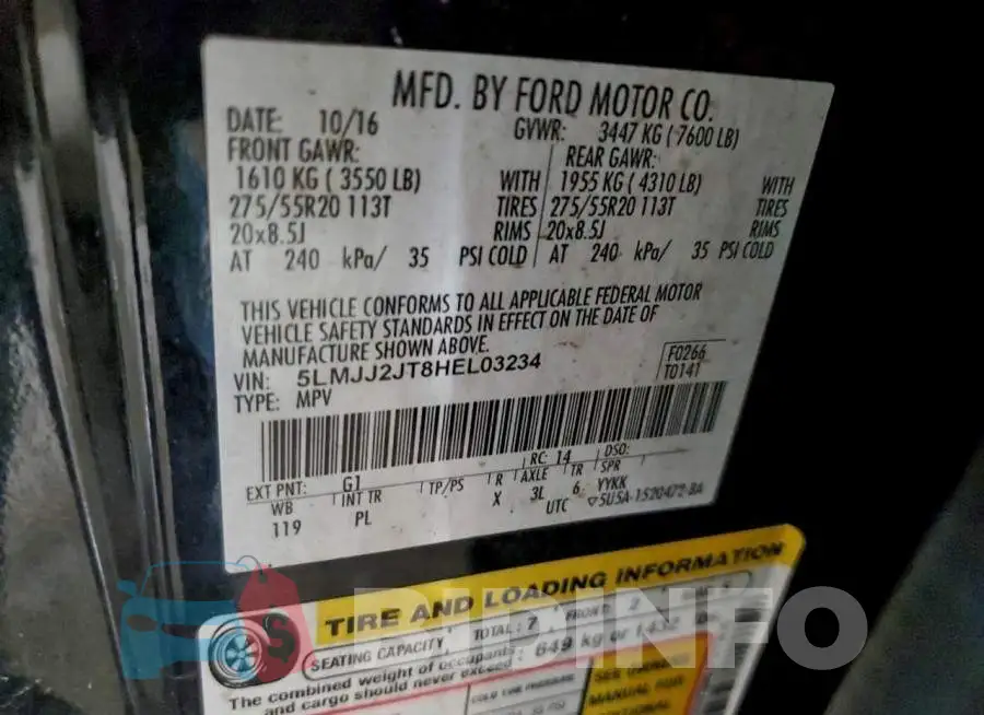 5LMJJ2JT8HEL03234 Photo# 13