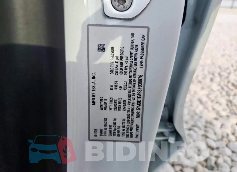 5YJ3E1EA9SF938976 Photo# 12