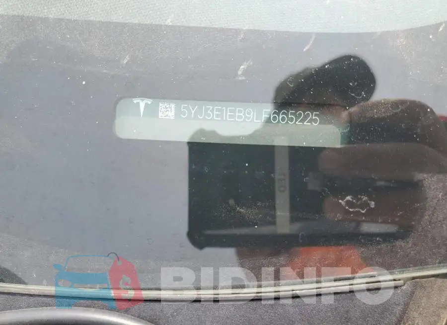 5YJ3E1EB9LF665225 Photo# 12