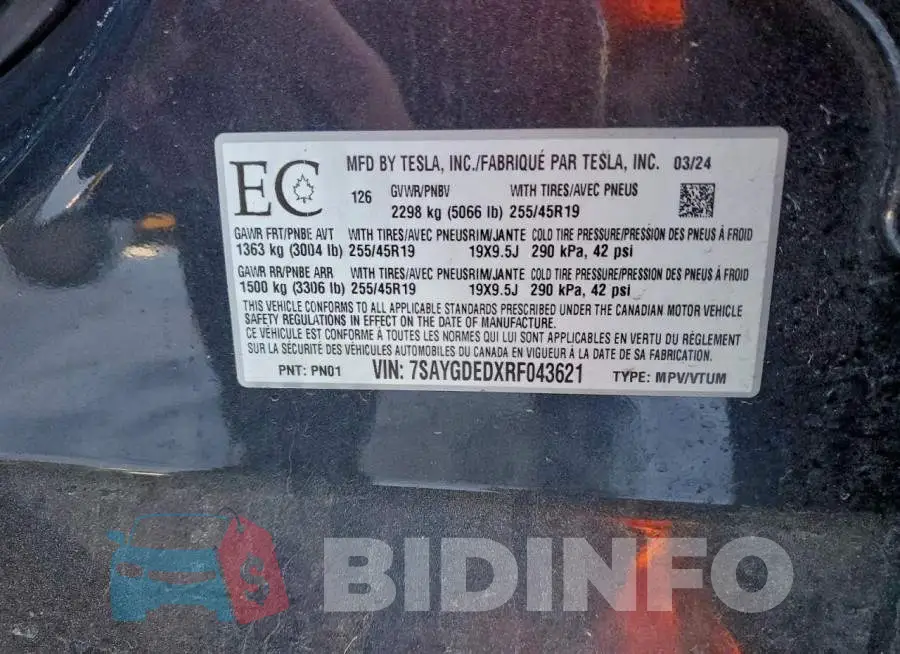 7SAYGDEDXRF043621 Photo# 13