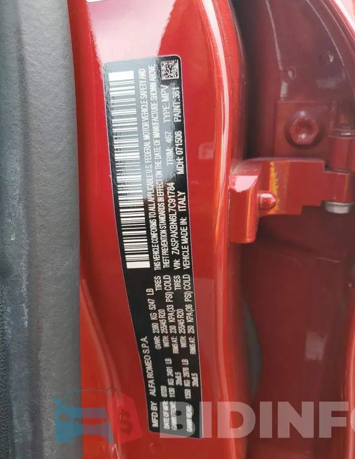 ZASPAKBN6L7C91784 Photo# 12
