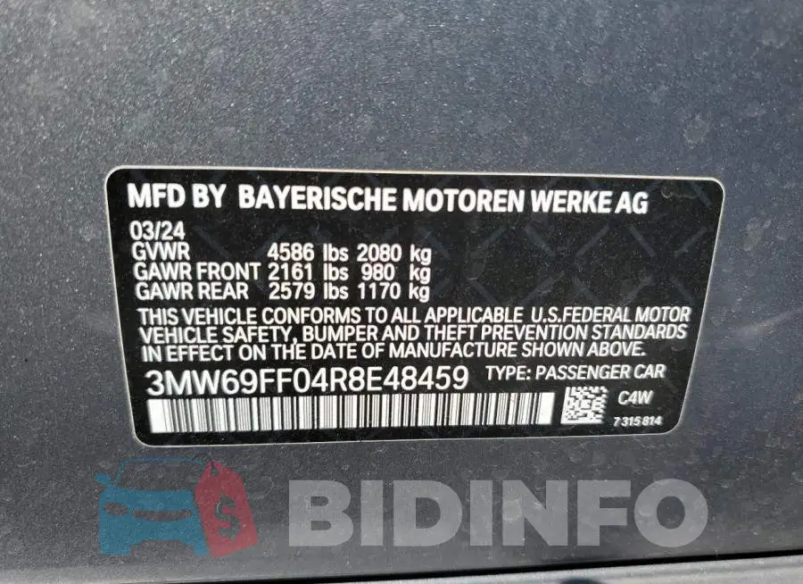 3MW69FF04R8E48459 Photo# 12