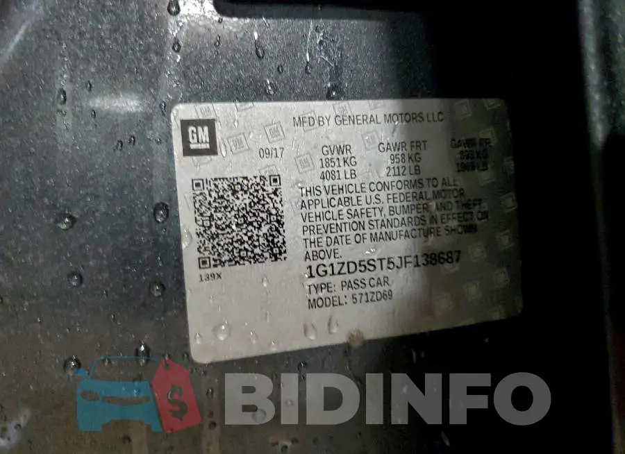 1G1ZD5ST5JF138687 Photo# 12