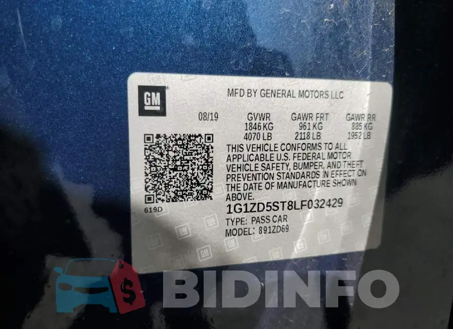 1G1ZD5ST8LF032429 Photo# 13