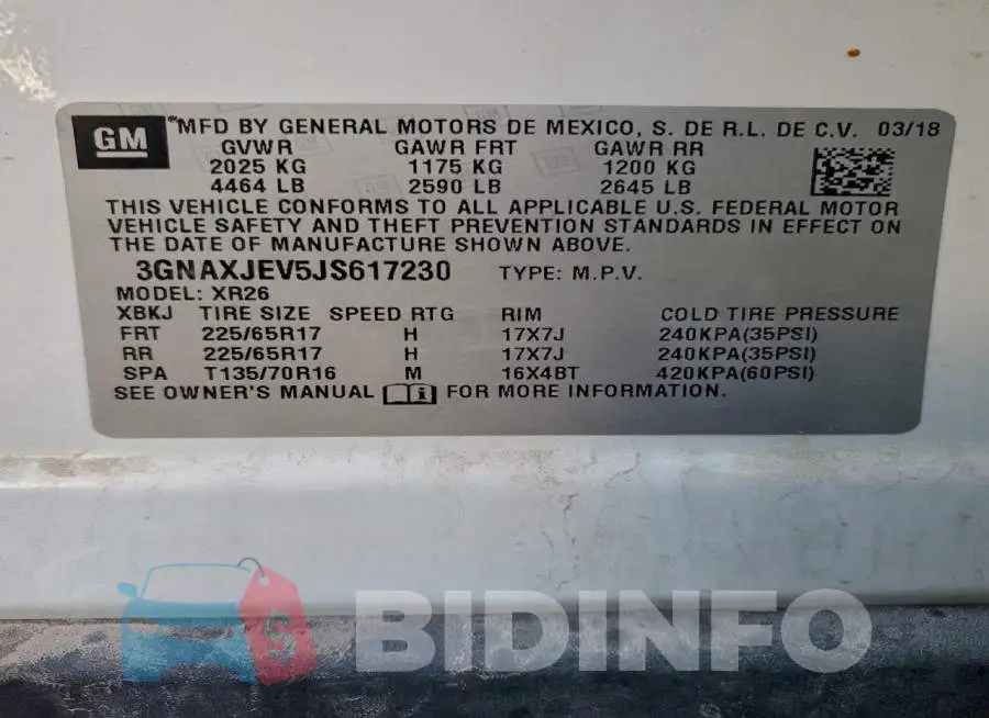 3GNAXJEV5JS617230 Photo# 12