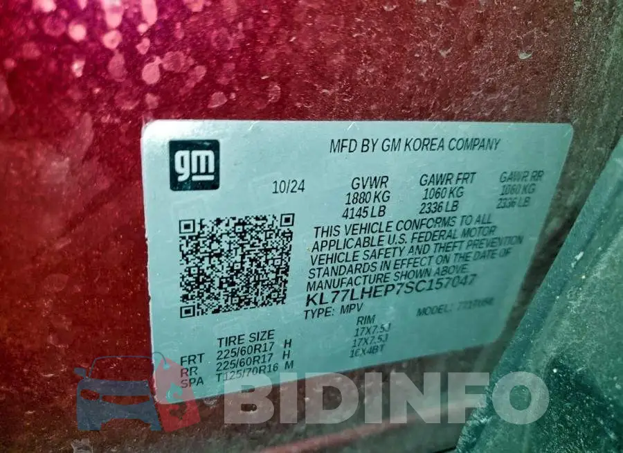 KL77LHEP7SC157047 Photo# 13