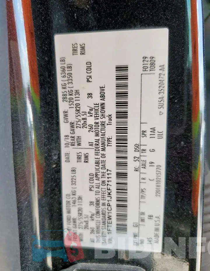 1FTEW1CP1JKF71117 Photo# 12