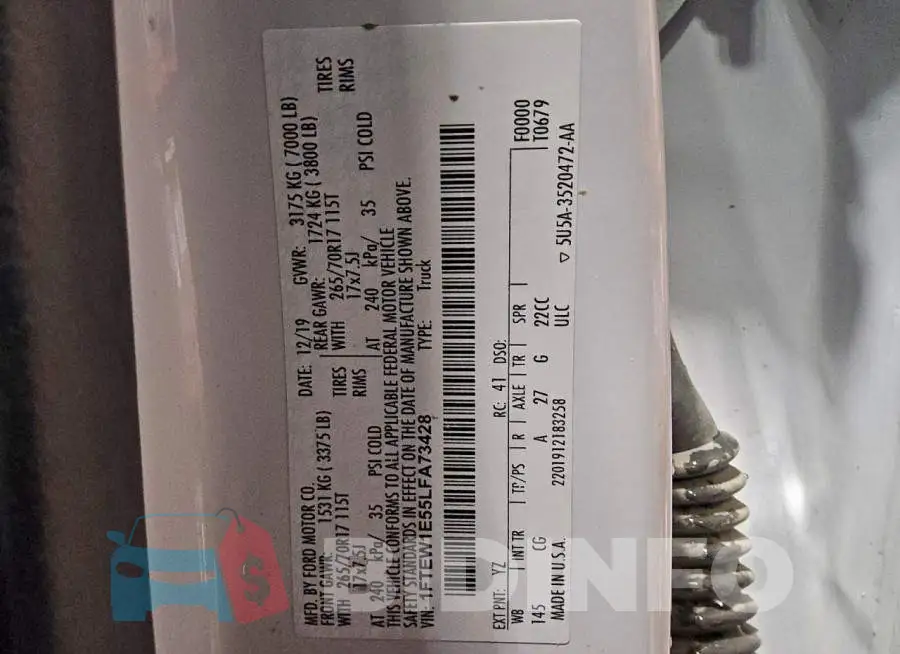 1FTEW1E55LFA73428 Photo# 12