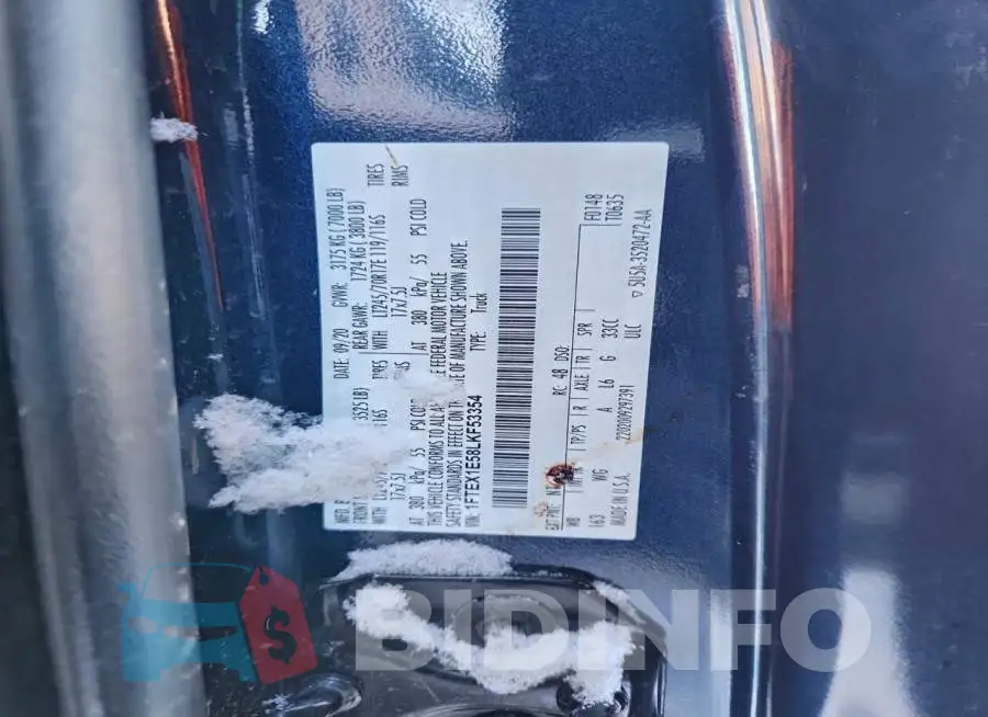 1FTEX1E58LKF53354 Photo# 12