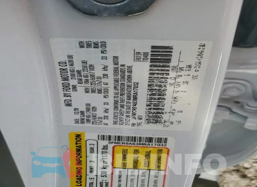 3FMCR9A63MRA17032 Photo# 13