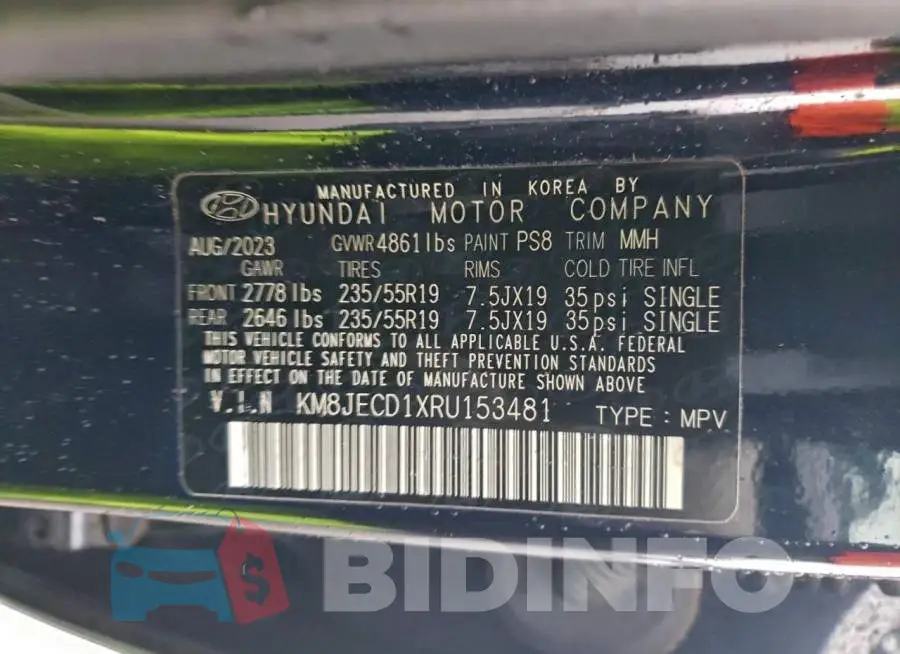 KM8JECD1XRU153481 Photo# 13