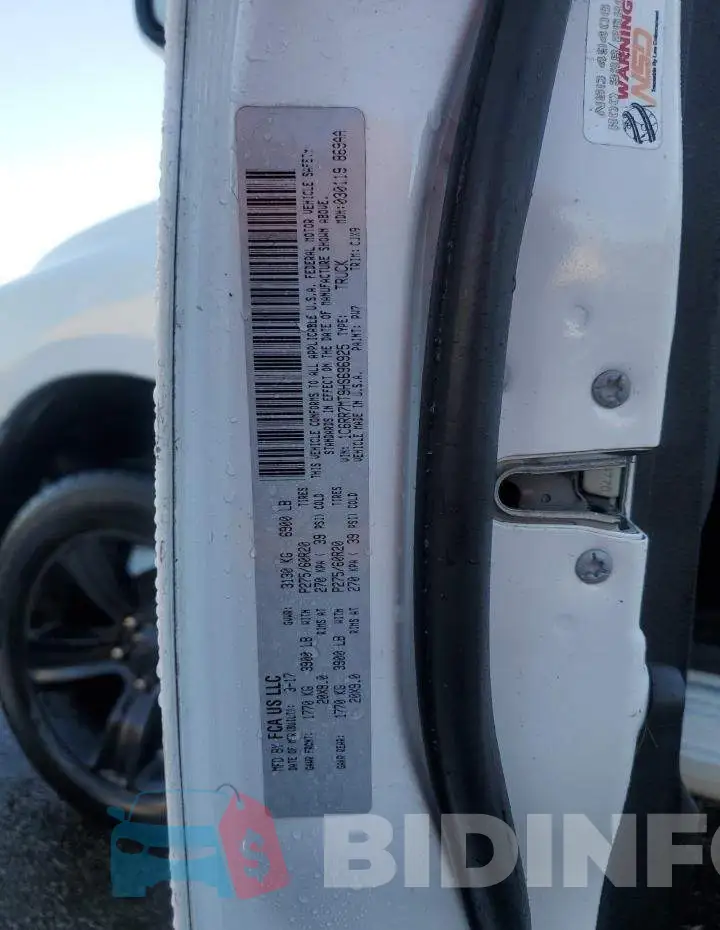 1C6RR7MT9HS696925 Photo# 12