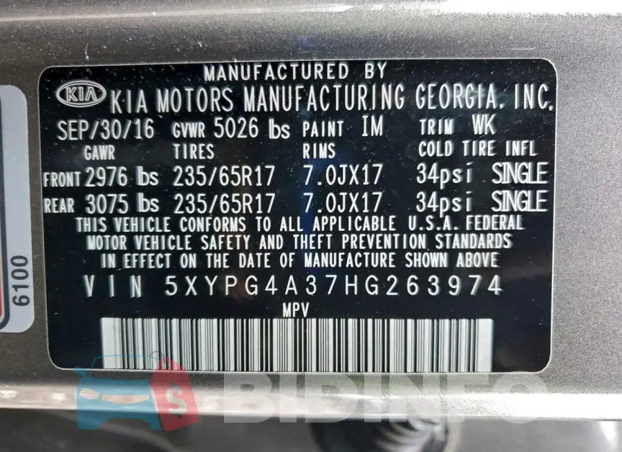 5XYPG4A37HG263974 Photo# 14