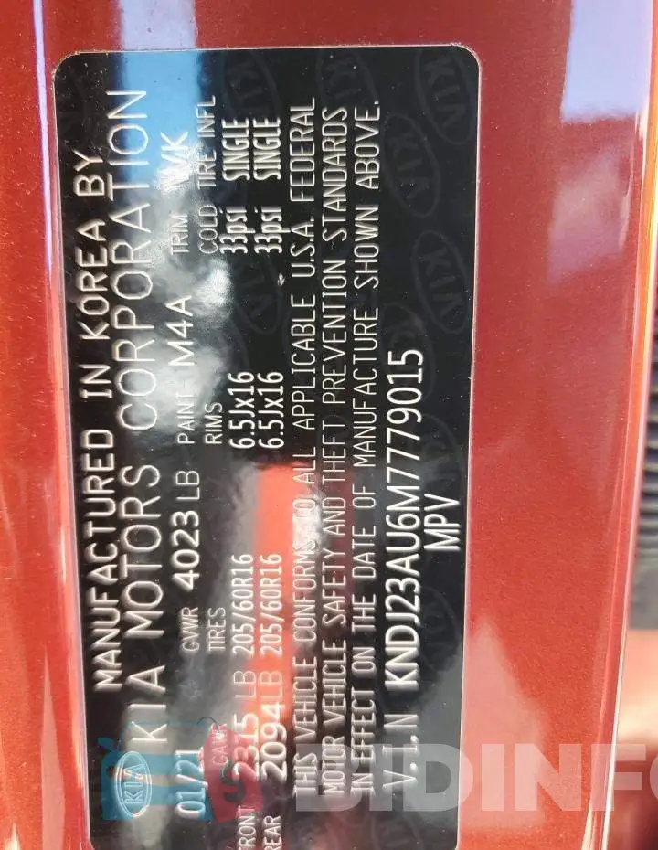 KNDJ23AU6M7779015 Photo# 12