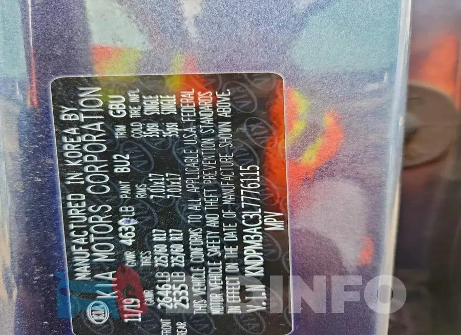 KNDPM3AC3L7776115 Photo# 13