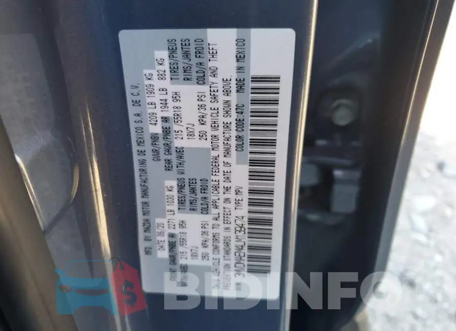3MVDMAEM4LM139474 Photo# 13