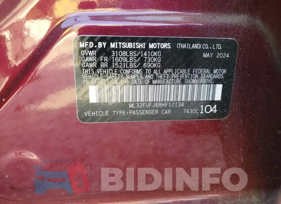 ML32FUFJ6RHF11134 Photo# 12