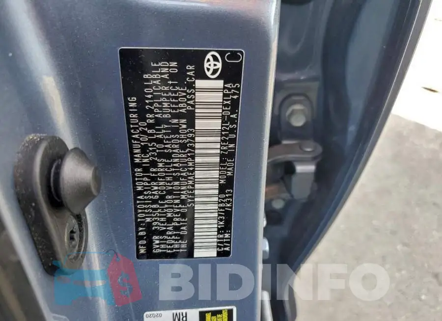 5YFEPMAE4MP173793 Photo# 12