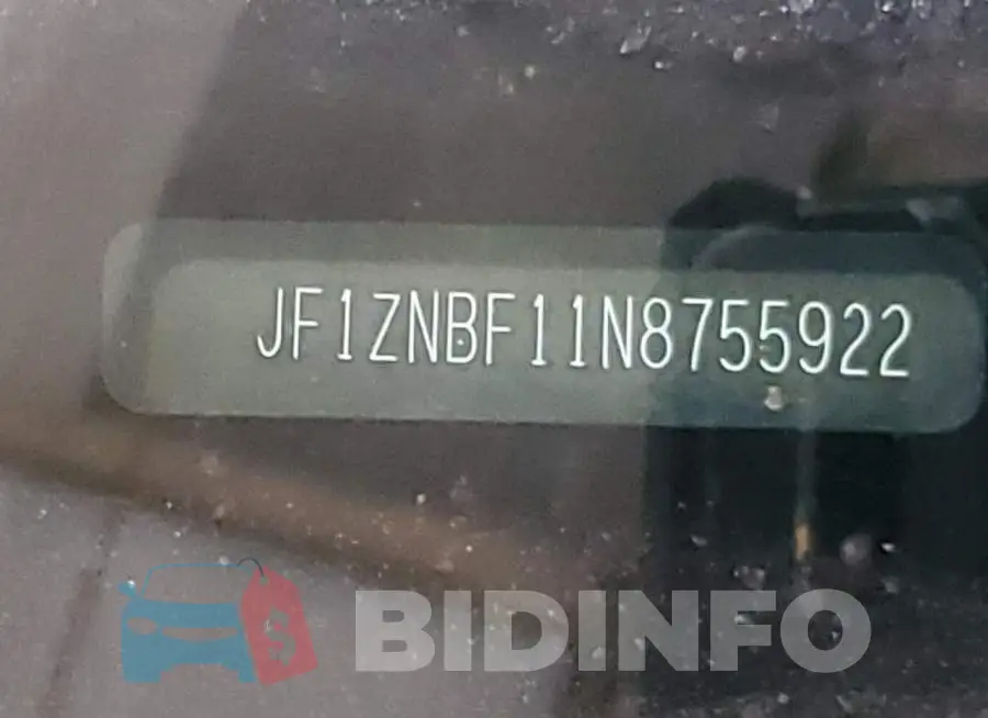 JF1ZNBF11N8755922 Photo# 12