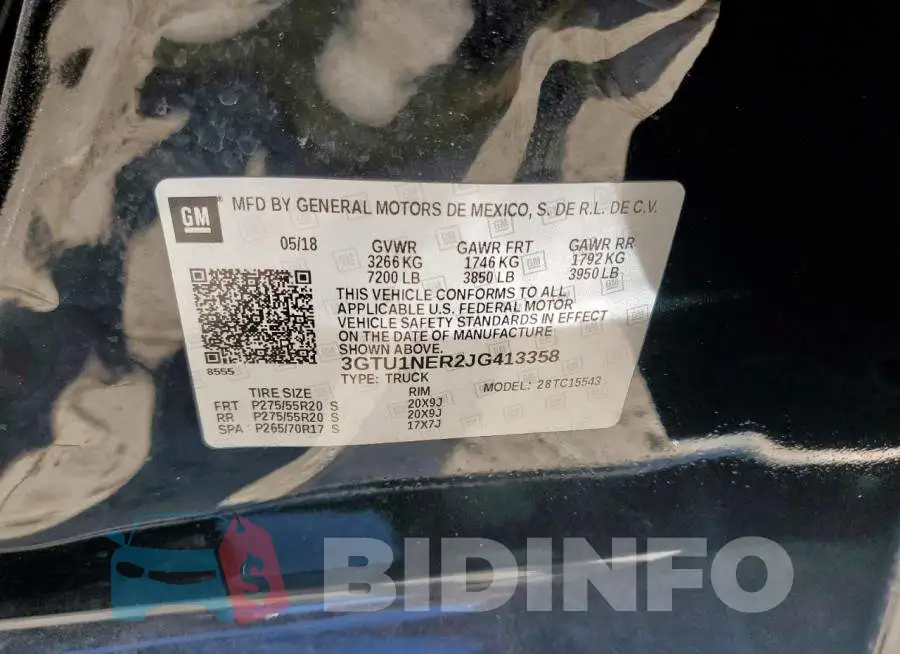 3GTU1NER2JG413358 Photo# 12
